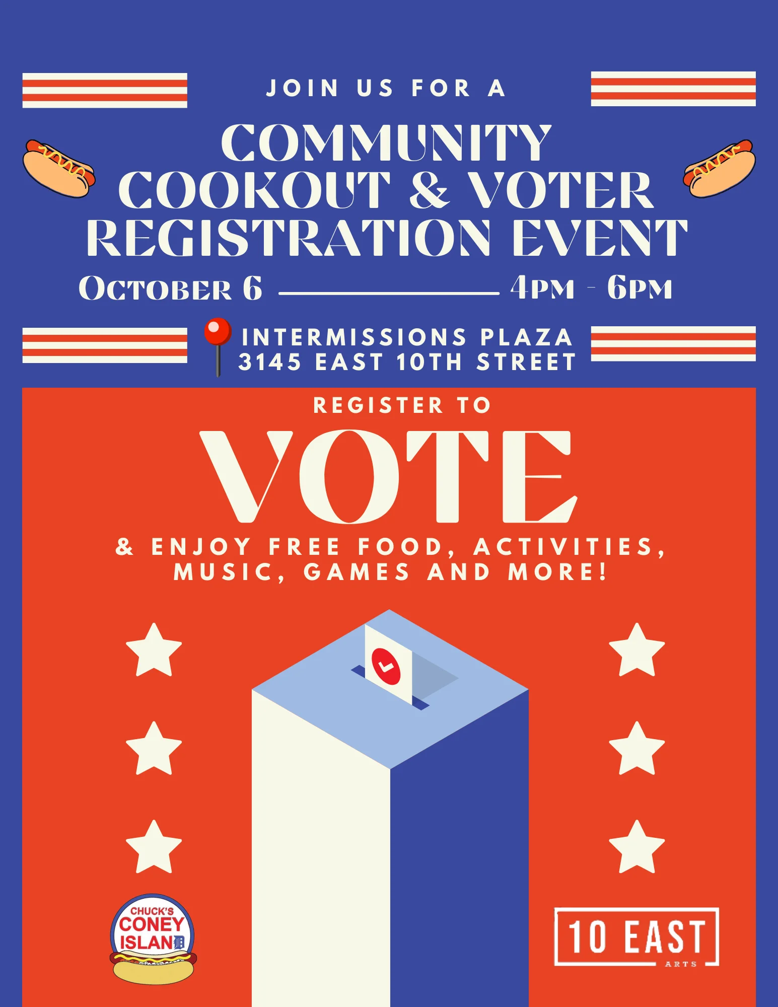 Voter Registration Event Flyer