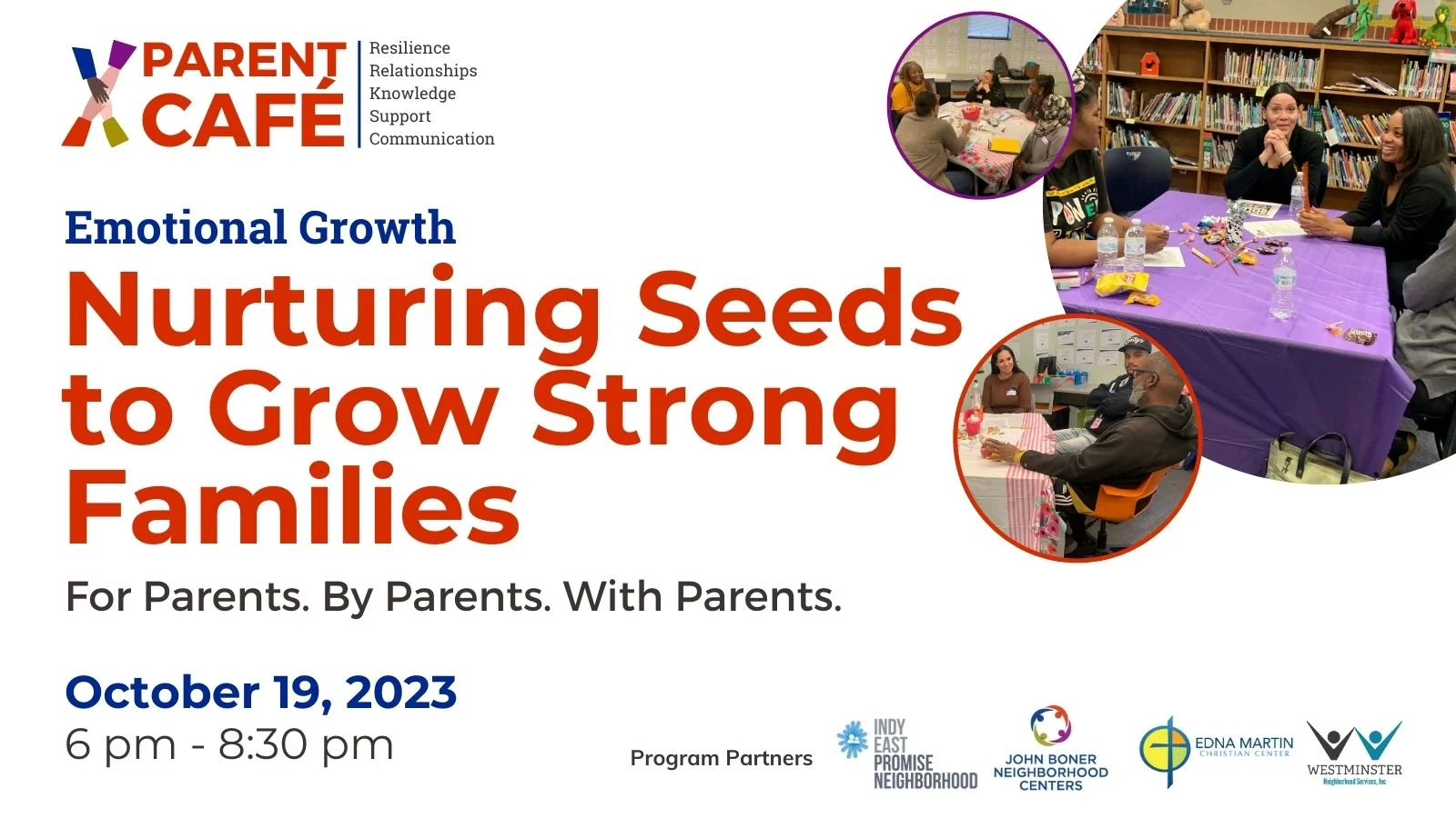 Nurturing Seeds to Grow Strong Families Header