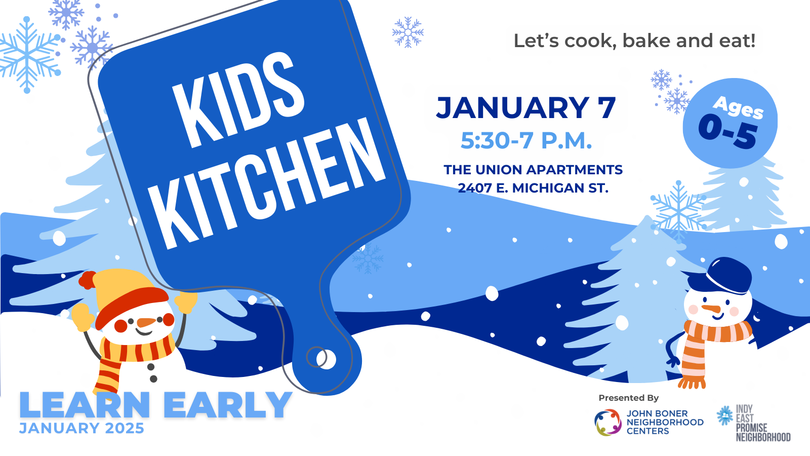 Kids Kitchen January