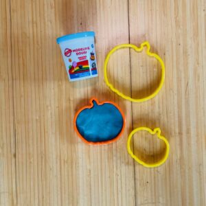 pumpkin play dough