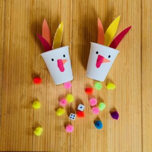 turkey pom poms