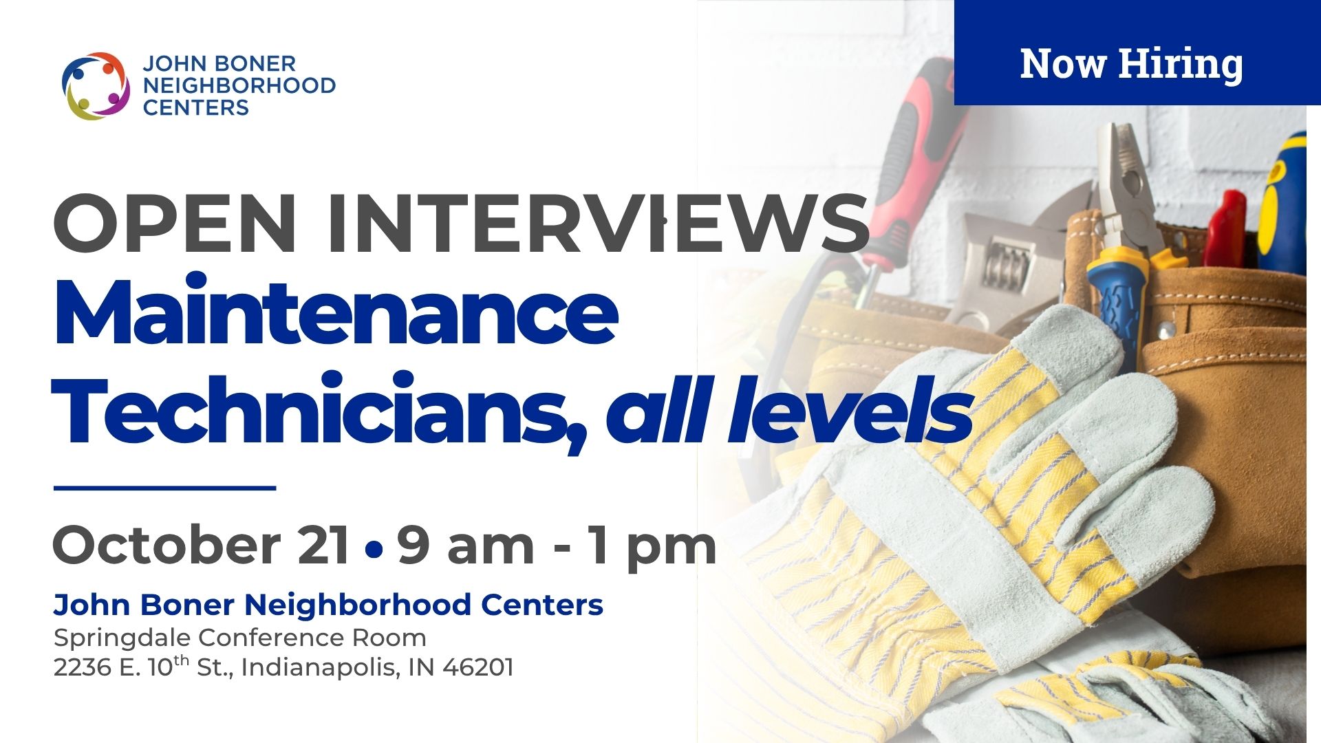 Open Interviews Maintenance Tech
